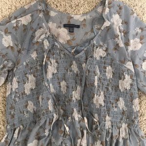 Women's Flower Blouse, American Eagle